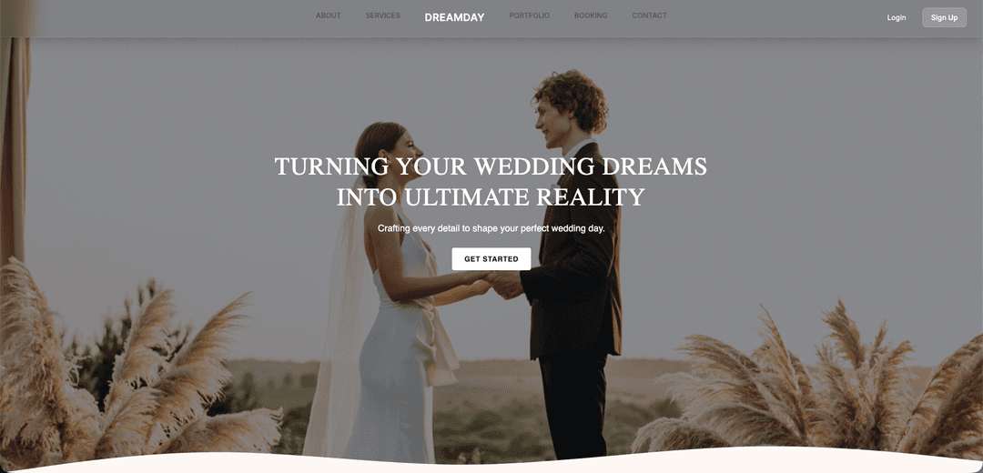 Event Management Website Preview