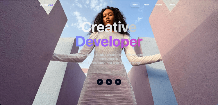 Portfolio Website Preview